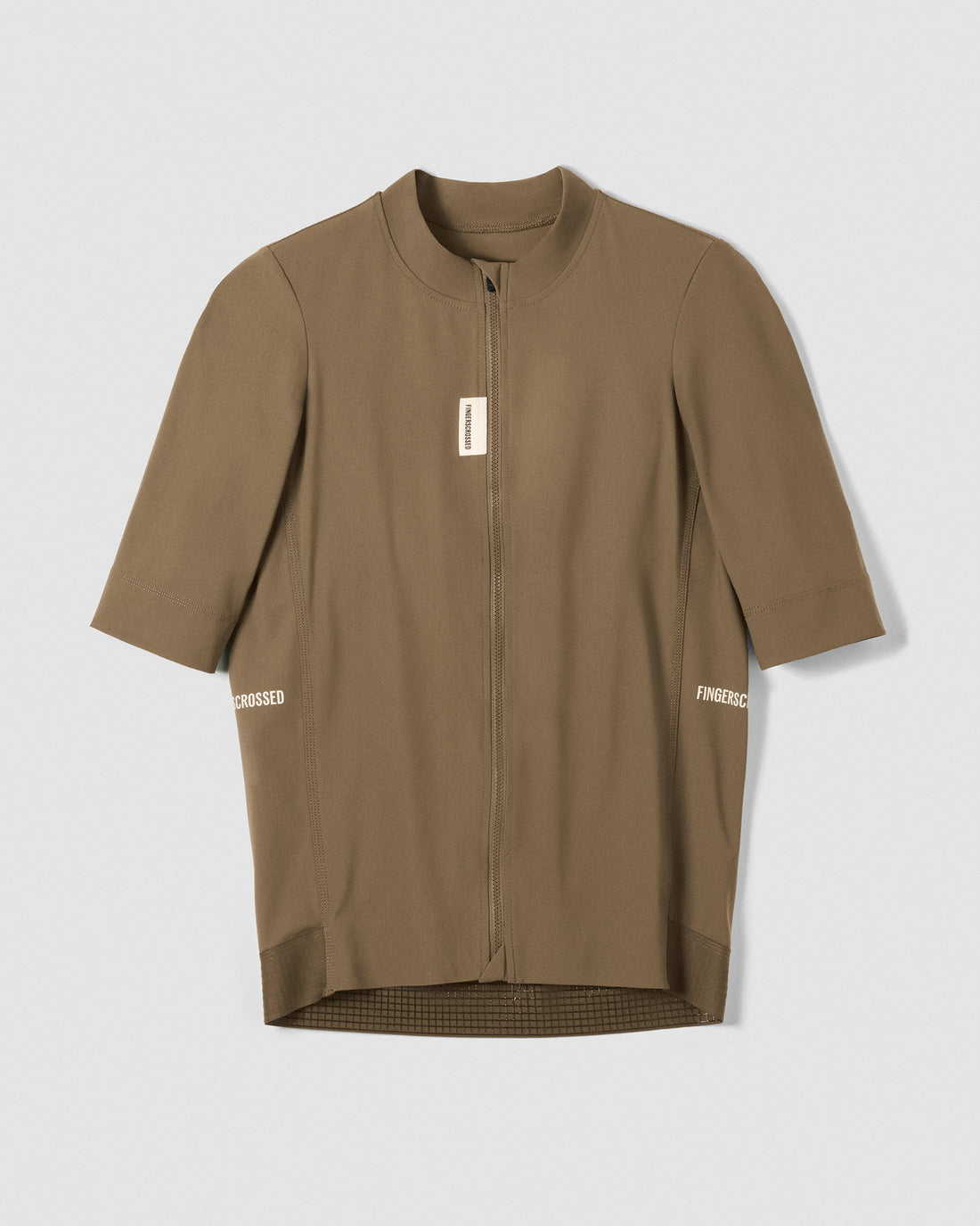 Fingercrossed Road Jersey Men Radtrikot Walnut