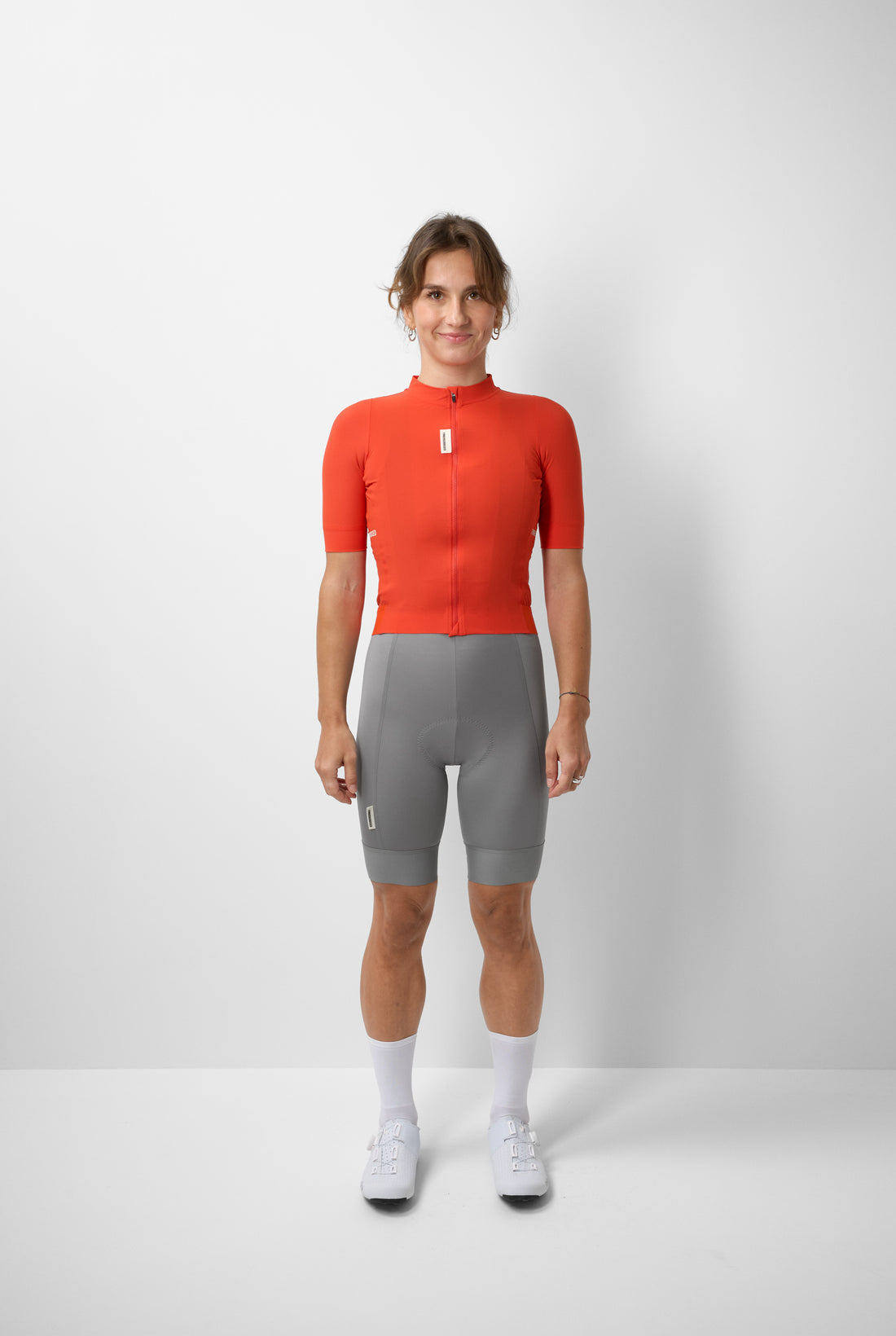 Fingercrossed Road Jersey Women Radtrikot Poppy Red
