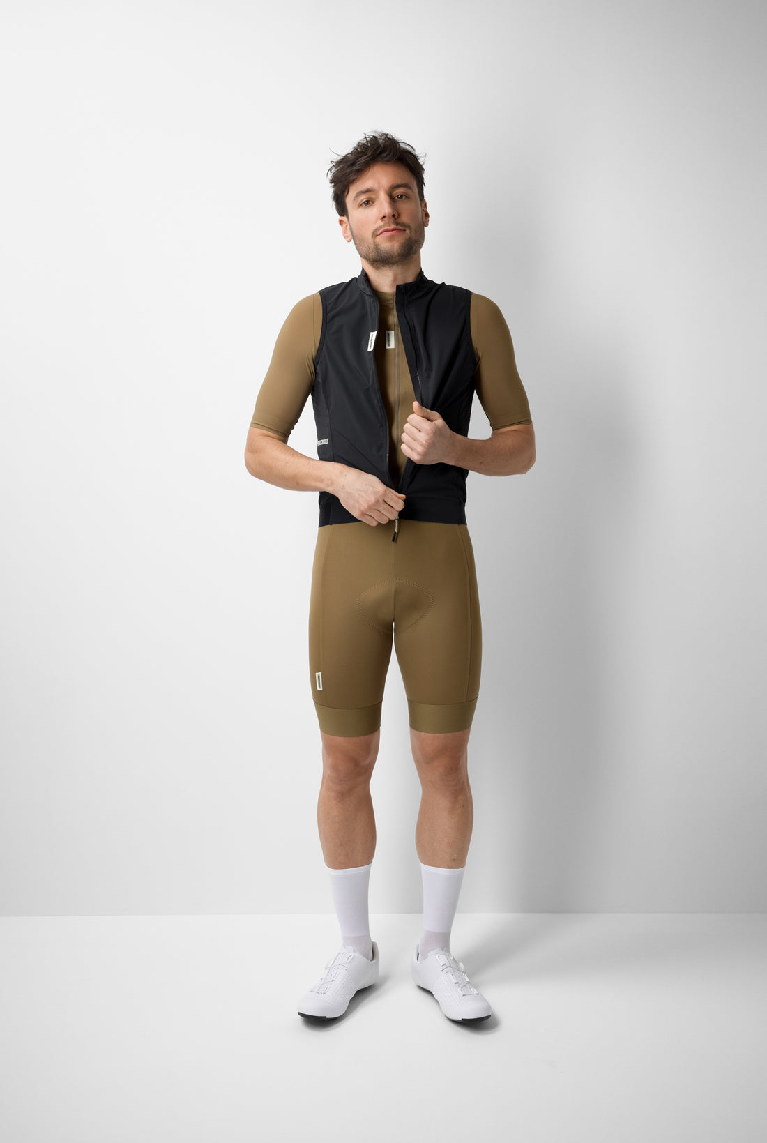 Fingercrossed Road Wind Vest Men Wind Weste Black