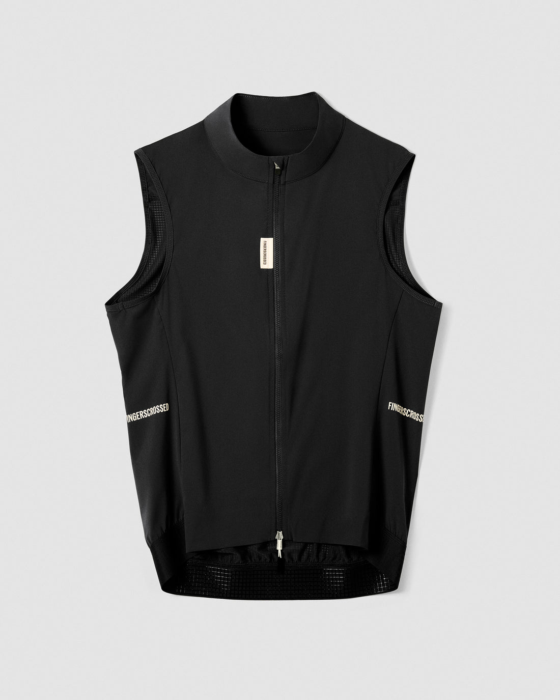 Fingercrossed Road Wind Vest Women Wind Weste Black