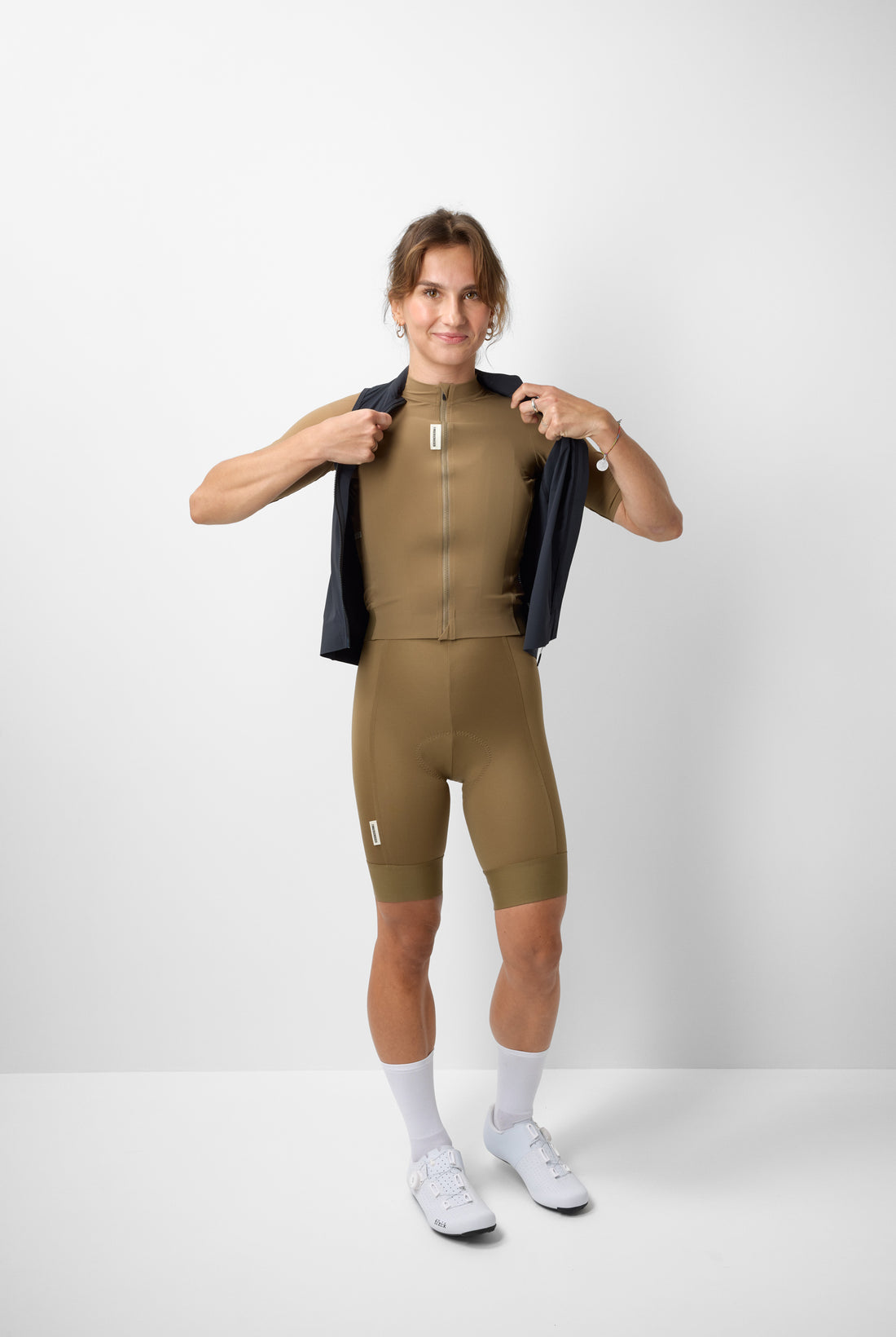 Fingercrossed Road Wind Vest Women Wind Weste Black