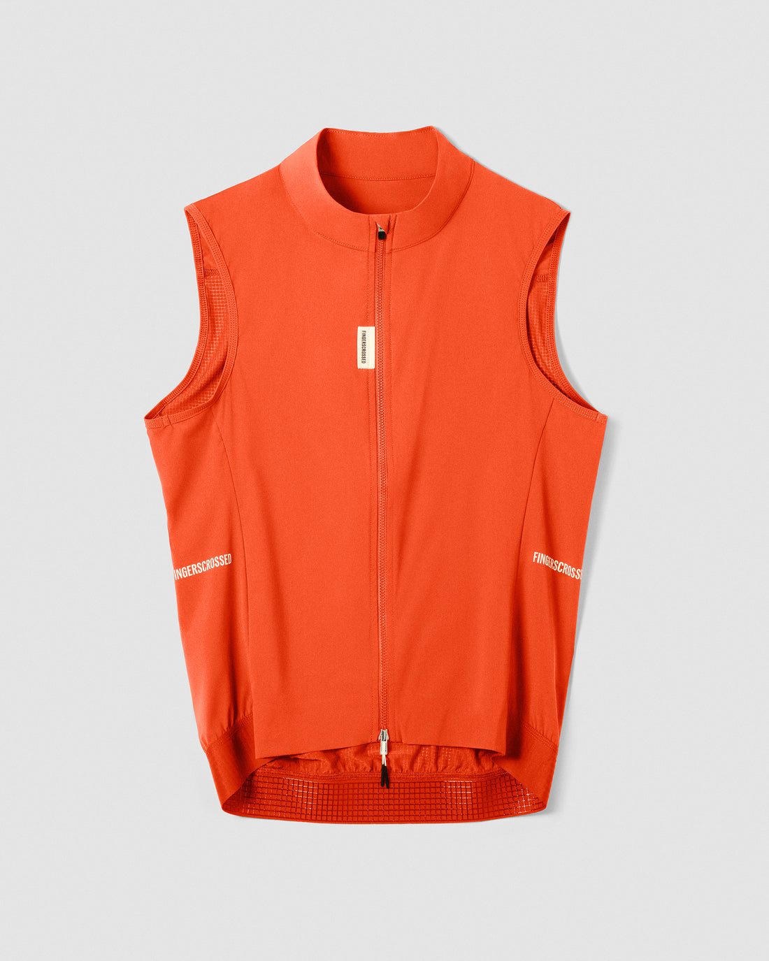 Fingercrossed Road Wind Vest Men Wind Weste Poppy Red
