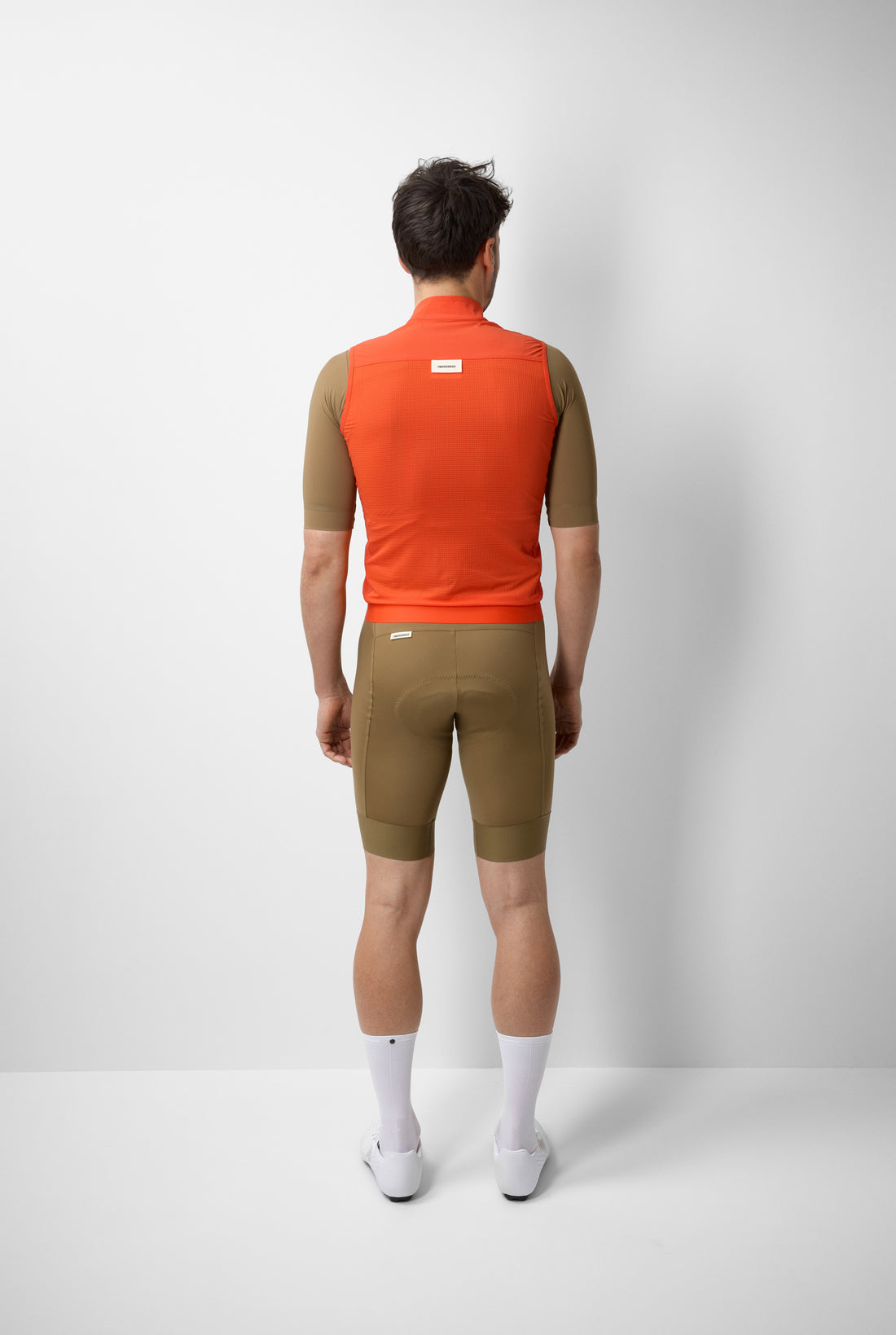 Fingercrossed Road Wind Vest Men Wind Weste Poppy Red