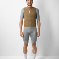 Fingercrossed Road Wind Vest Men Wind Weste Walnut