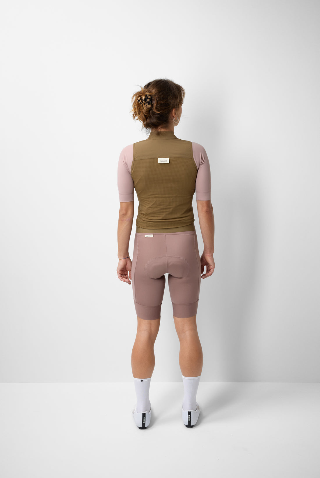 Fingercrossed Road Wind Vest Women Wind Weste Walnut