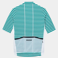 Café du Cycliste Romy Men's Jersey Radtrikot White / Dark Sea
