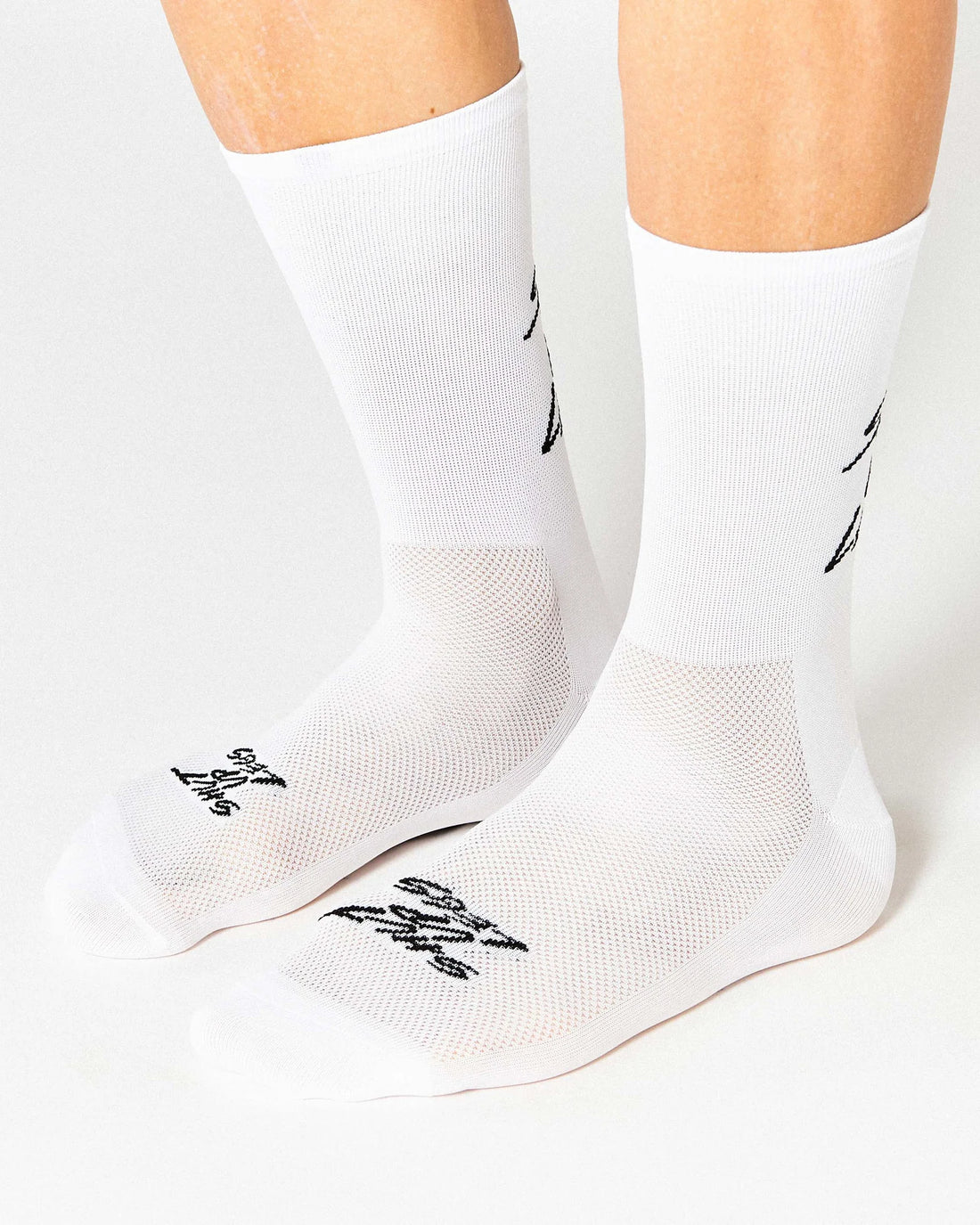 Fingerscrossed SHUT UP LEGS Socks Radsocken White