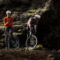 Café du Cycliste Solange Men's Fleece Cycling Jersey Long Sleeve Radtrikot langarm Clay / Sandstone