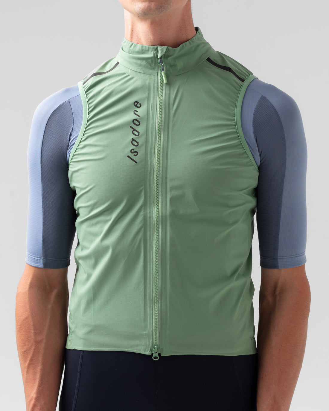 Isadore Signature Rain Gilet Windweste Basil