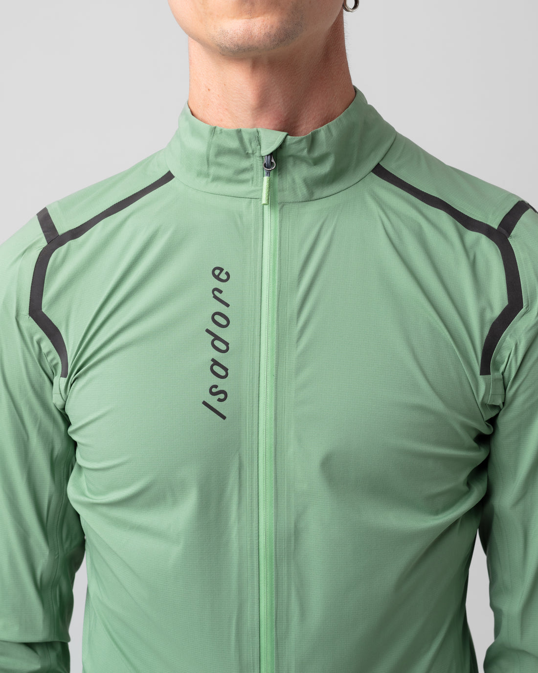 Isadore Signature Rain Jacket Regenjacke Basil