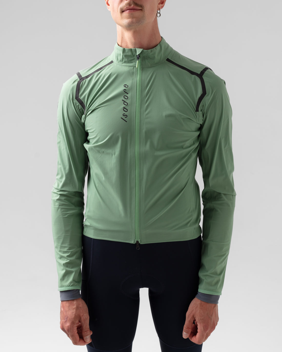 Isadore Signature Rain Jacket Regenjacke Basil