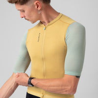 Isadore Signature Merino Air Jersey Radtrikot Antique Gold