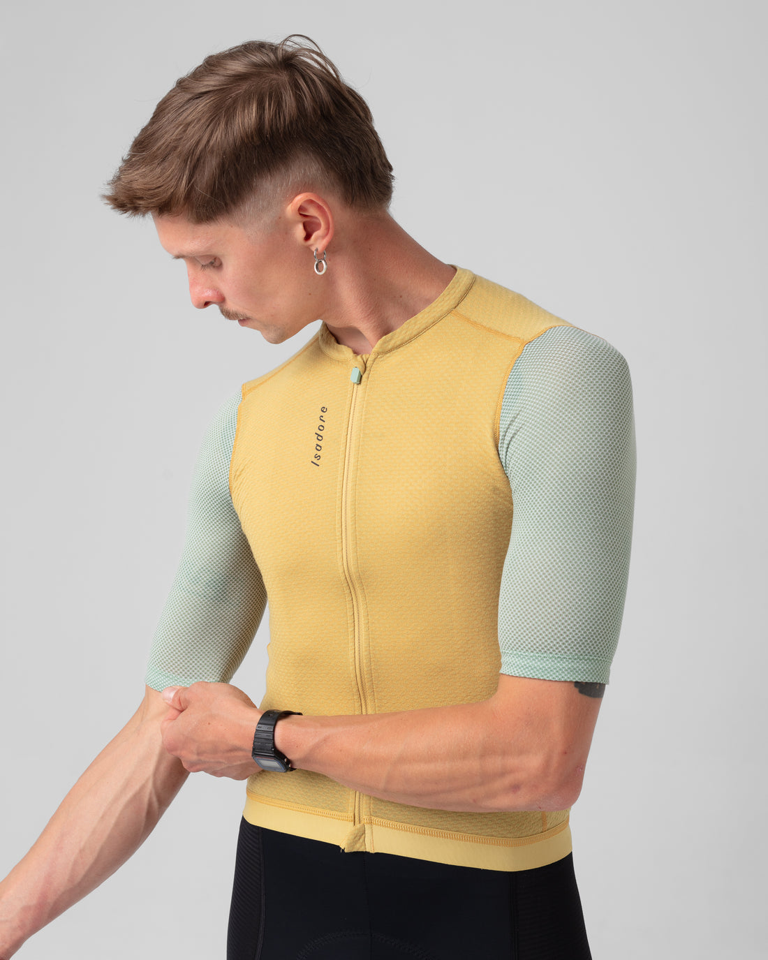 Isadore Signature Merino Air Jersey Radtrikot Antique Gold