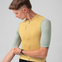 Isadore Signature Merino Air Jersey Radtrikot Antique Gold