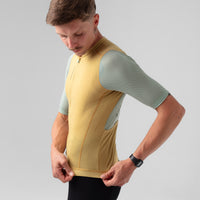 Isadore Signature Merino Air Jersey Radtrikot Antique Gold