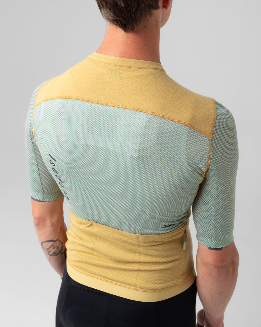 Isadore Signature Merino Air Jersey Radtrikot Antique Gold