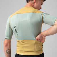 Isadore Signature Merino Air Jersey Radtrikot Antique Gold