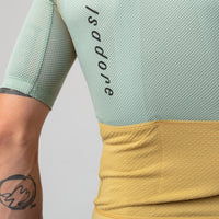 Isadore Signature Merino Air Jersey Radtrikot Antique Gold