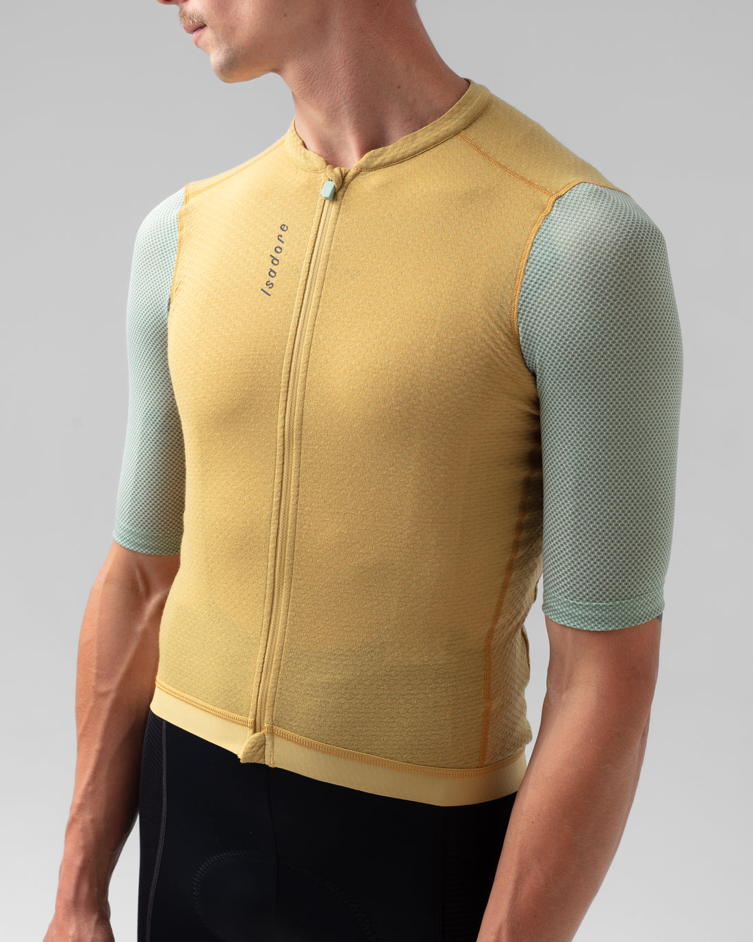 Isadore Signature Merino Air Jersey Radtrikot Antique Gold