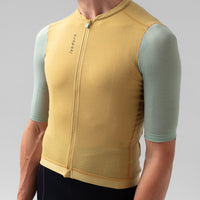 Isadore Signature Merino Air Jersey Radtrikot Antique Gold