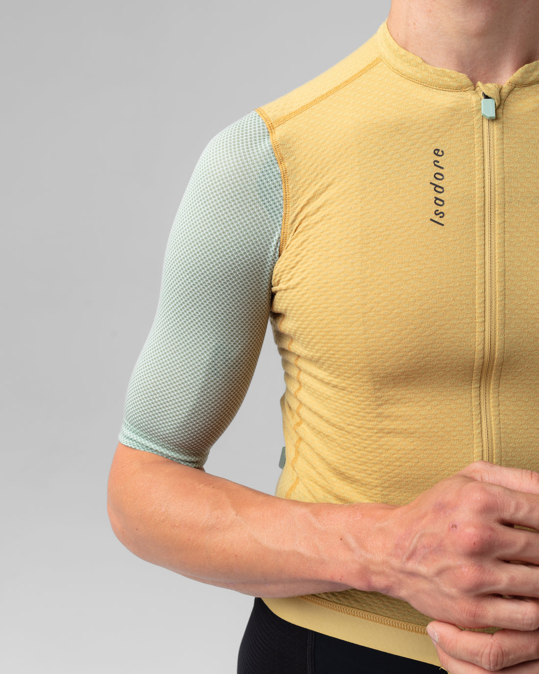 Isadore Signature Merino Air Jersey Radtrikot Antique Gold