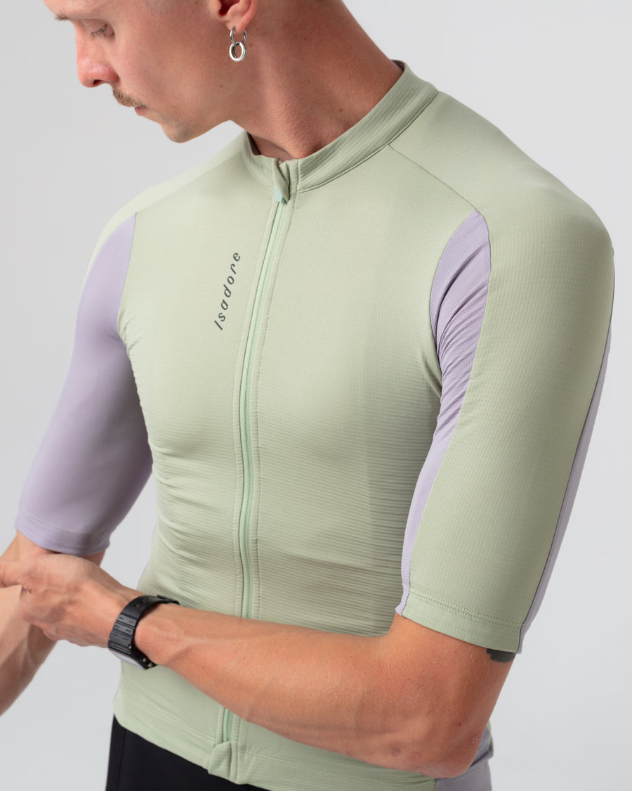 Isadore Signature Merino Tech Jersey Radtrikot Desert Sage