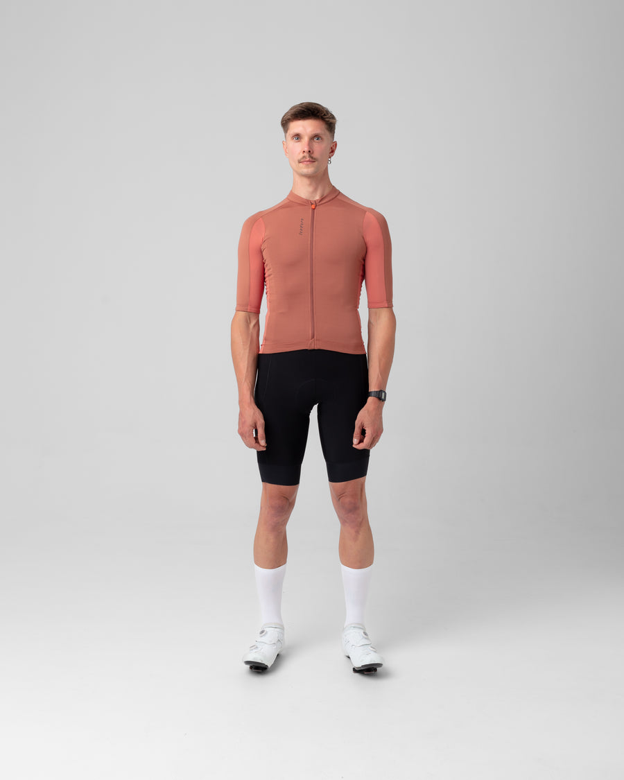 Isadore Signature Merino Tech Jersey Radtrikot Cedar Wood