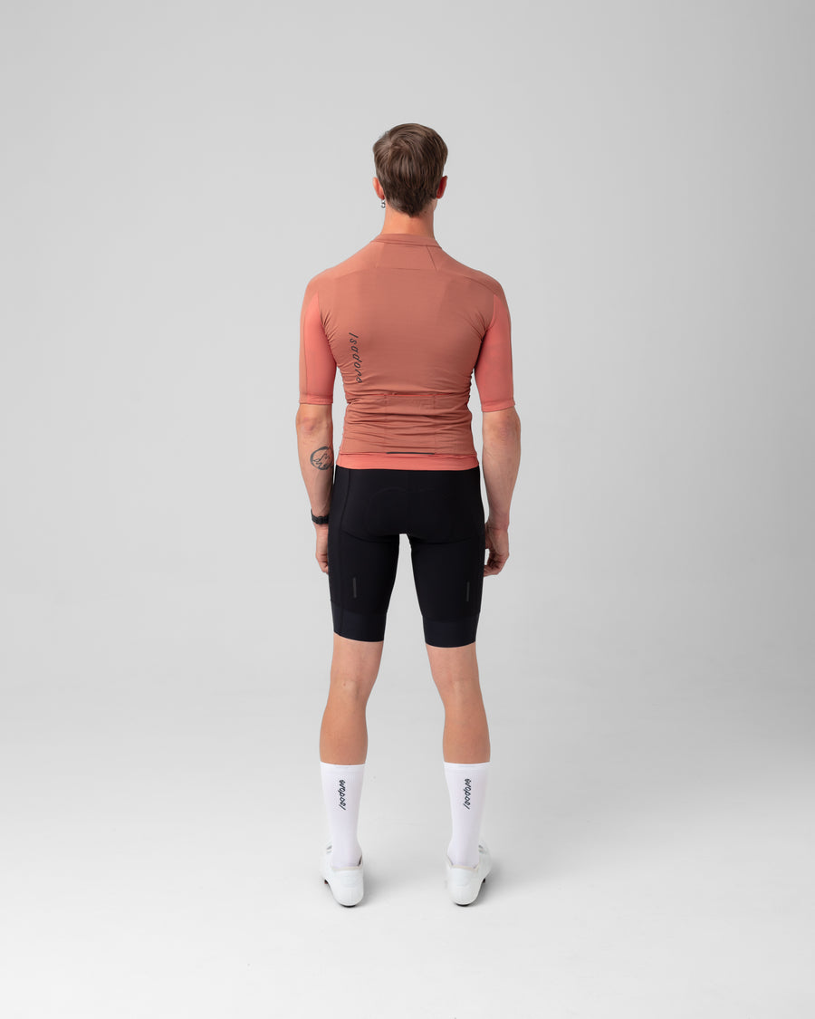 Isadore Signature Merino Tech Jersey Radtrikot Cedar Wood