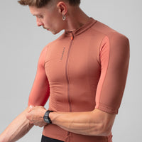 Isadore Signature Merino Tech Jersey Radtrikot Cedar Wood