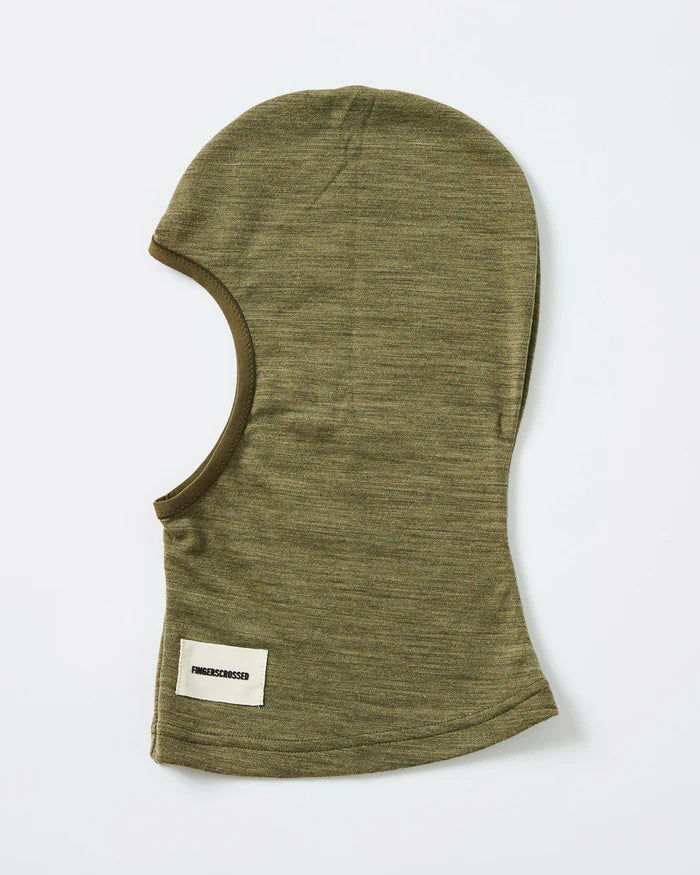 Fingerscrossed Unisex Sturmhaube Olive