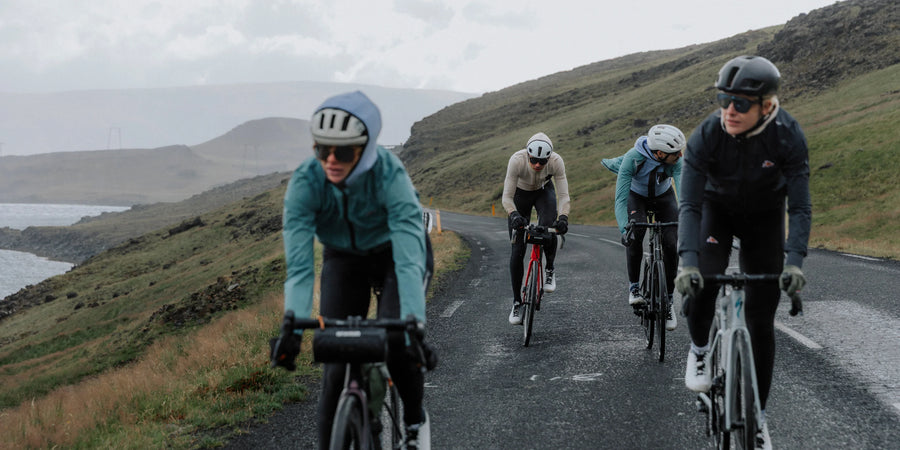 Café du Cycliste Suzette Women's Lightweight Rain Jacket Regenjacke Black