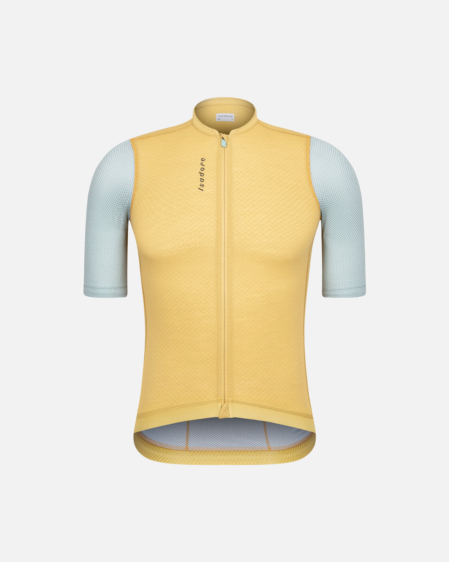 Isadore Signature Merino Air Jersey Radtrikot Antique Gold