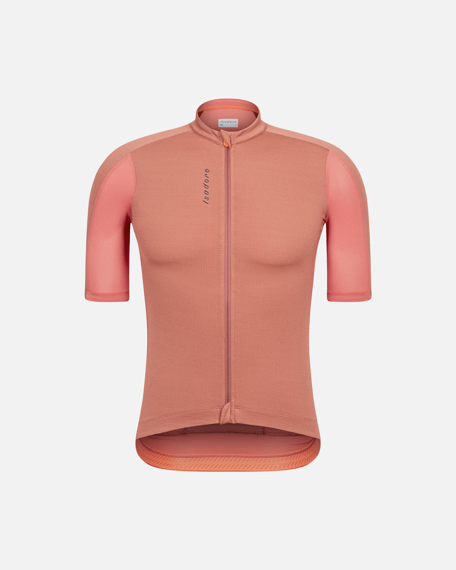 Isadore Signature Merino Tech Jersey Radtrikot Cedar Wood