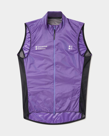 Universal Colours Spectrum 2.0 Lightweight Unisex Gilet Windweste Amethyst Purple