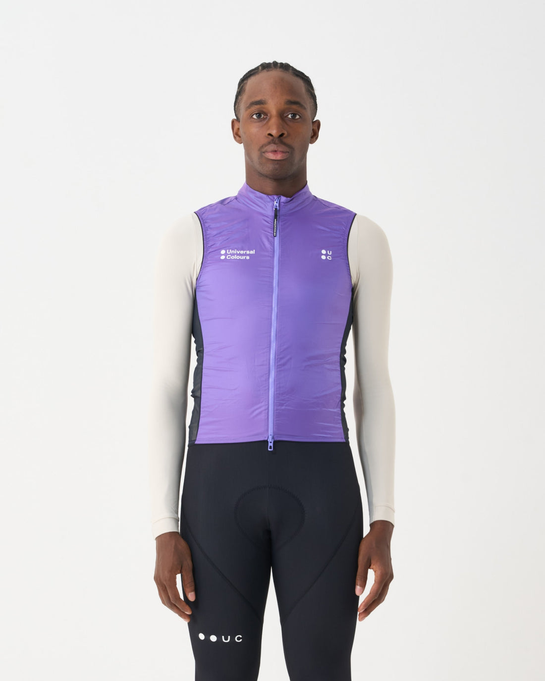 Universal Colours Spectrum 2.0 Lightweight Unisex Gilet Windweste Amethyst Purple