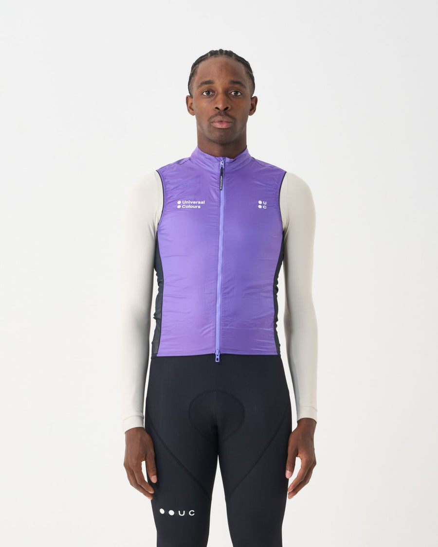 Universal Colours Spectrum 2.0 Lightweight Unisex Gilet Windweste Amethyst Purple