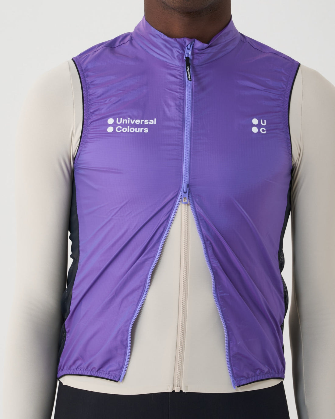 Universal Colours Spectrum 2.0 Lightweight Unisex Gilet Windweste Amethyst Purple