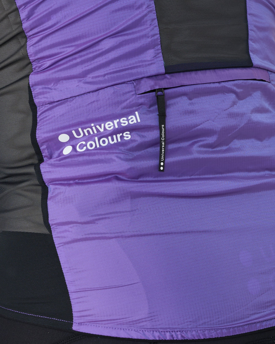 Universal Colours Spectrum 2.0 Lightweight Unisex Gilet Windweste Amethyst Purple
