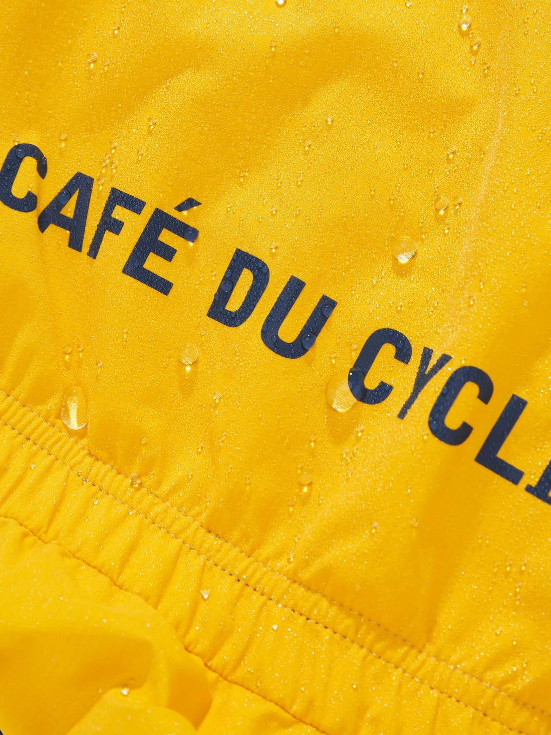 Café du Cycliste Suzette Women's Lightweight Rain Jacket Regenjacke Lemon Chrome