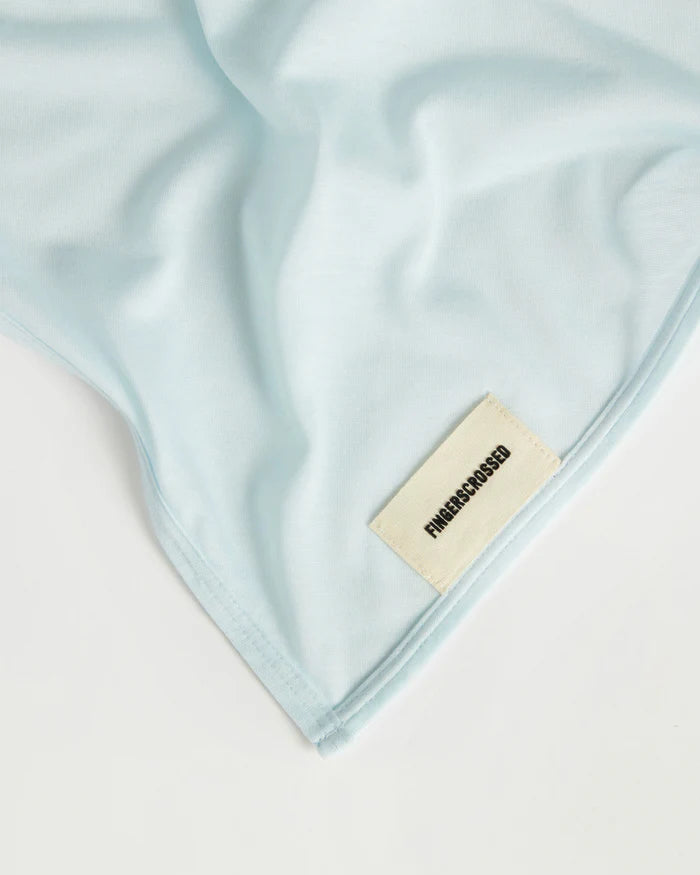 Fingerscrossed Unisex Triangle Scarf Halstuch Bavarian Blue