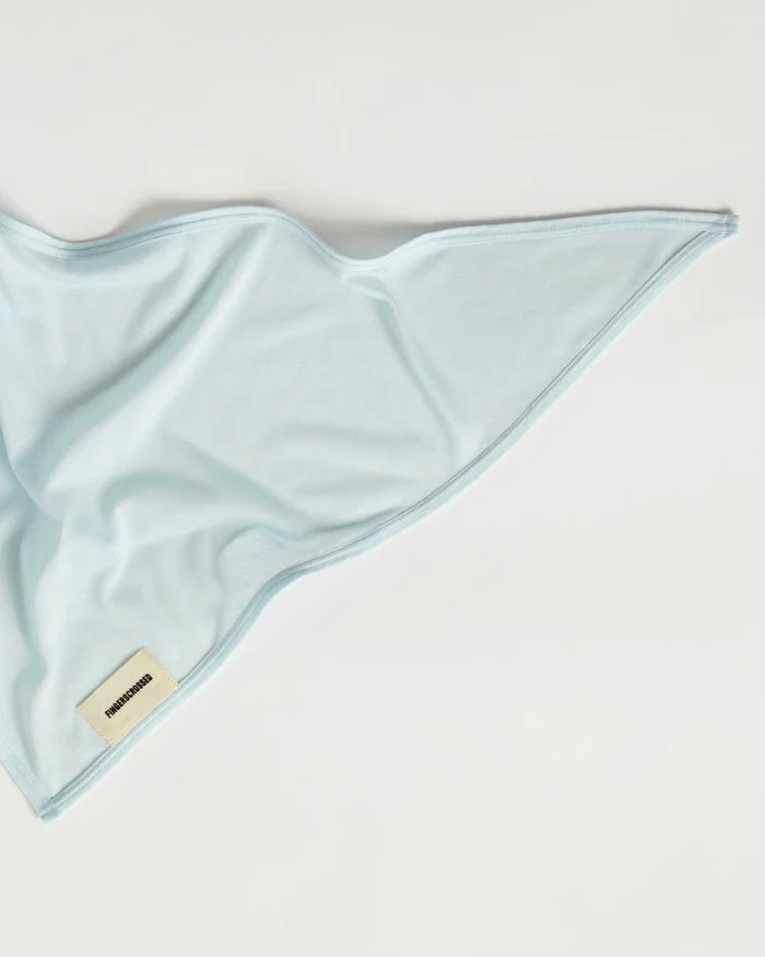 Fingerscrossed Unisex Triangle Scarf Halstuch Bavarian Blue