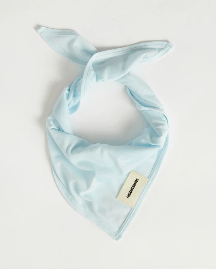 Fingerscrossed Unisex Triangle Scarf Halstuch Bavarian Blue