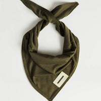 Fingerscrossed Unisex Triangle Scarf Halstuch Olive