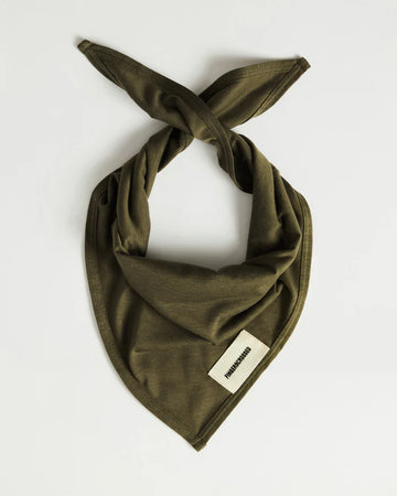Fingerscrossed Unisex Triangle Scarf Halstuch Olive
