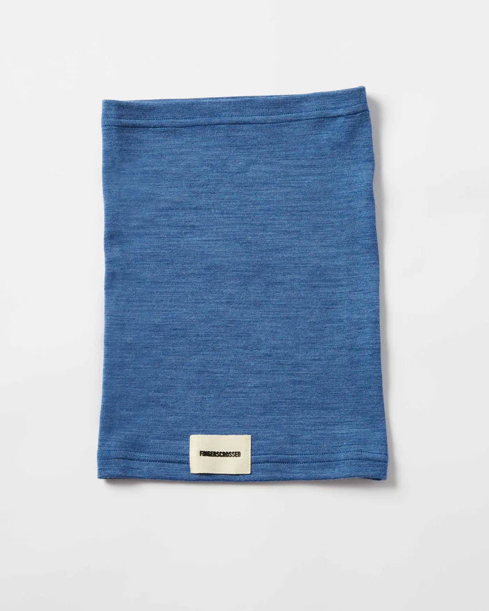 Fingerscrossed Unisex Merino Tube Schlauchschal Blue
