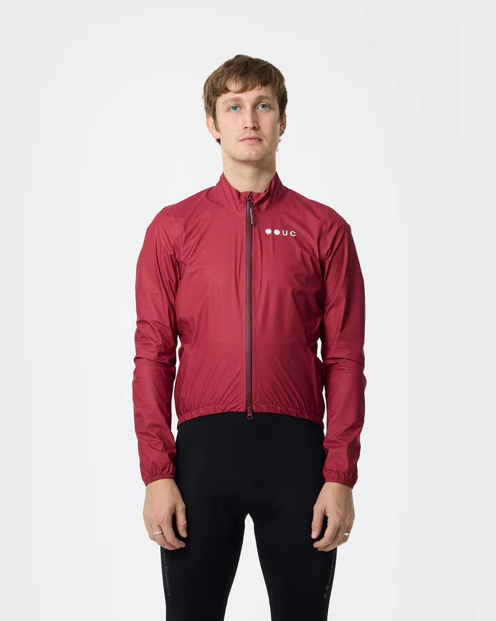 Universal Colours Mono Men's Rain Jacket Regenjacke Victor Red