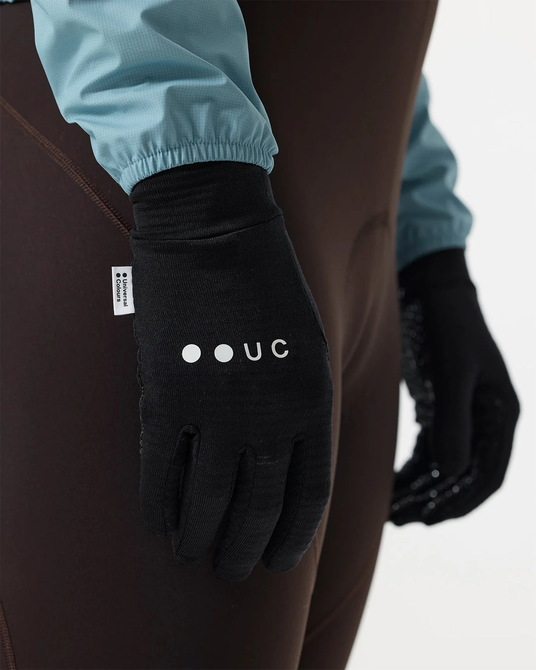 Universal Colours Unisex Polartec Lightweight Gloves Winter Fahrradhandschuhe Black