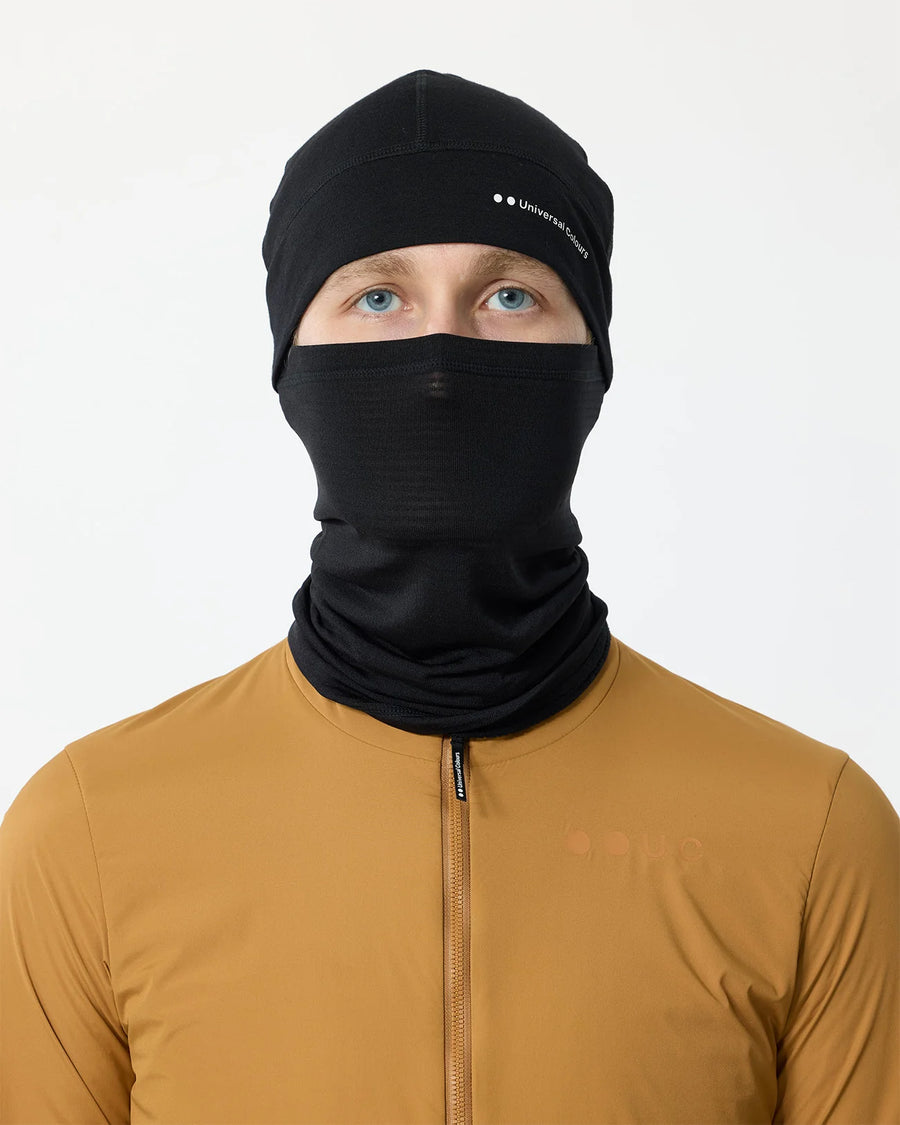 Universal Colours Merino Beanie Mütze Black