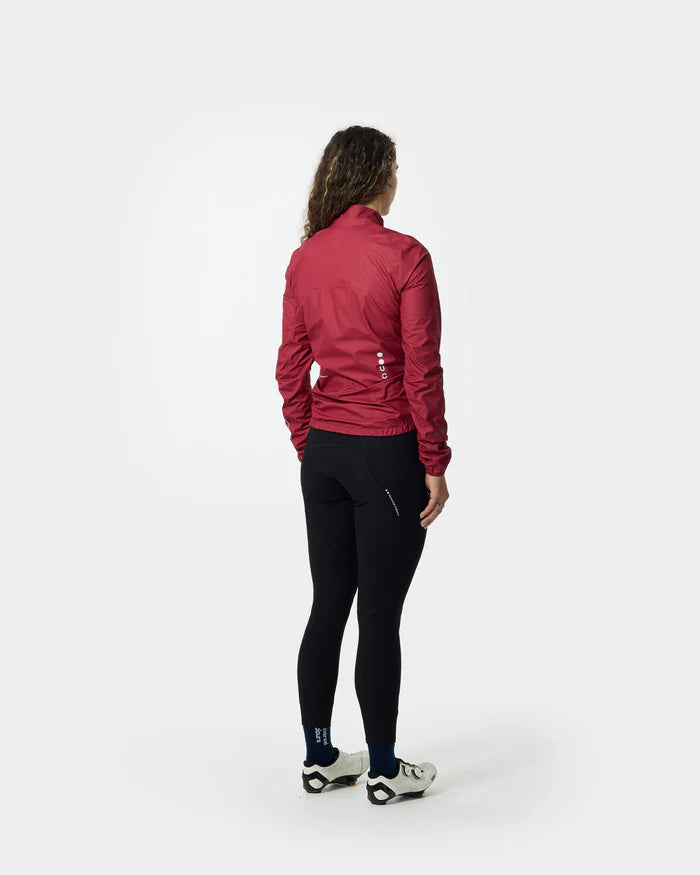 Universal Colours Mono Women's Rain Jacket Regenjacke Victor Red