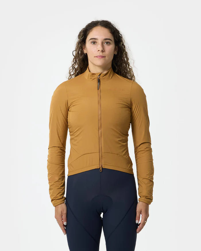 Universal Colours Mono Women's Insulated Jacket Thermo Fahrradjacke Golden Beige